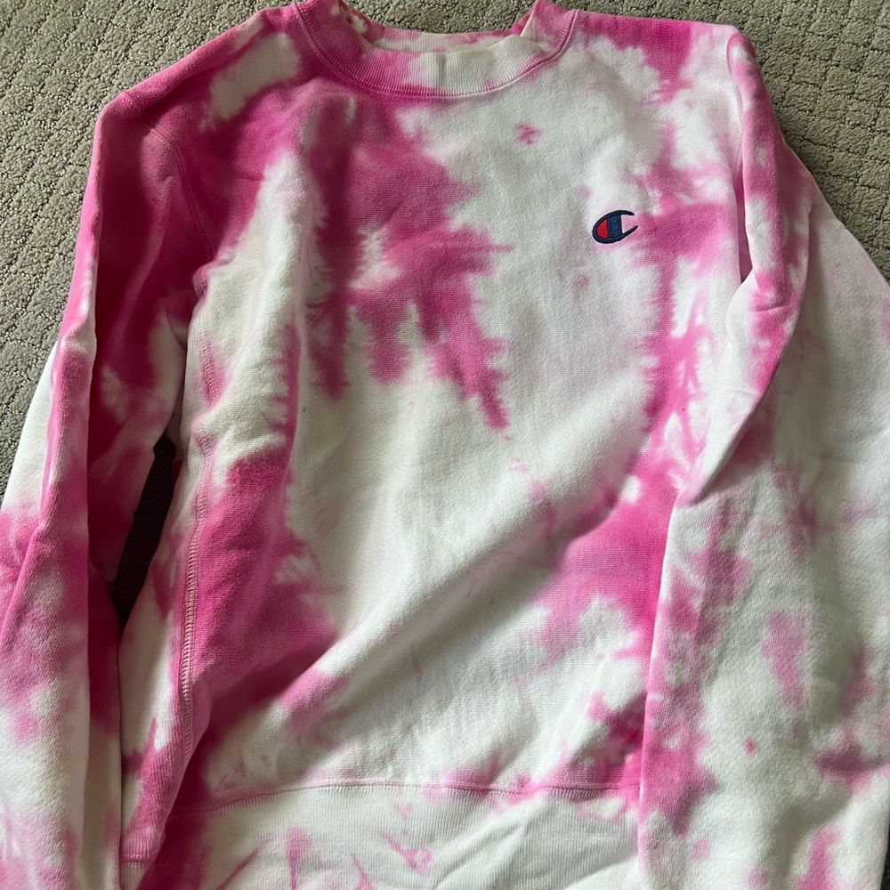 Tie-dye champion hoodie